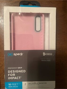 speck Presidio Grip Pink Protective Case for Samsung Galaxy A50